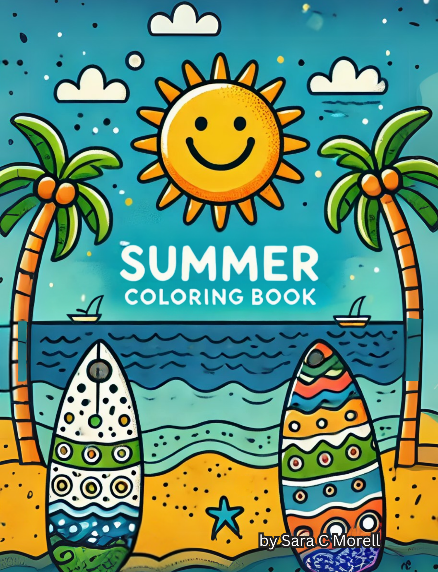 Summer Coloring Book